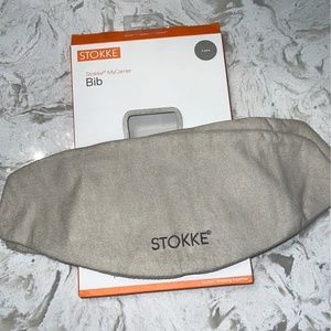 Stokke MyCarrier bib 2 pack in beige new